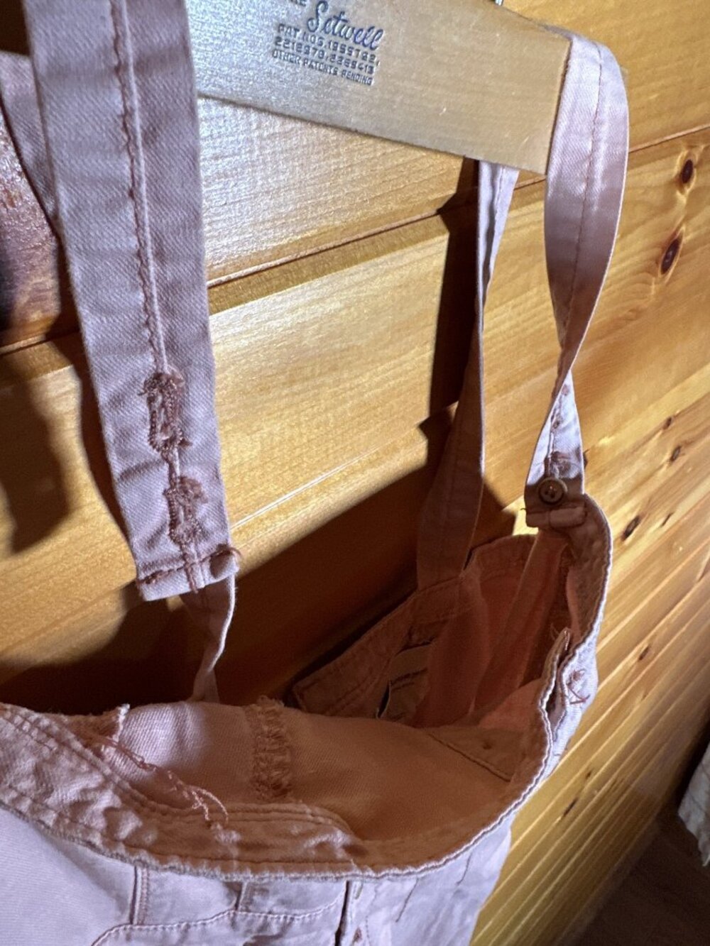 Pilcro and the Letterpress Anthropologie Blush Pink Strapless Jumpsuit 4P - Picture 6 of 8